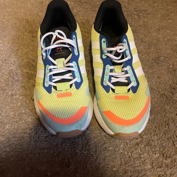 Adidas Originals zx 1k Boost J Sneakers kids size 3 1/2 - Picture 4 of 4